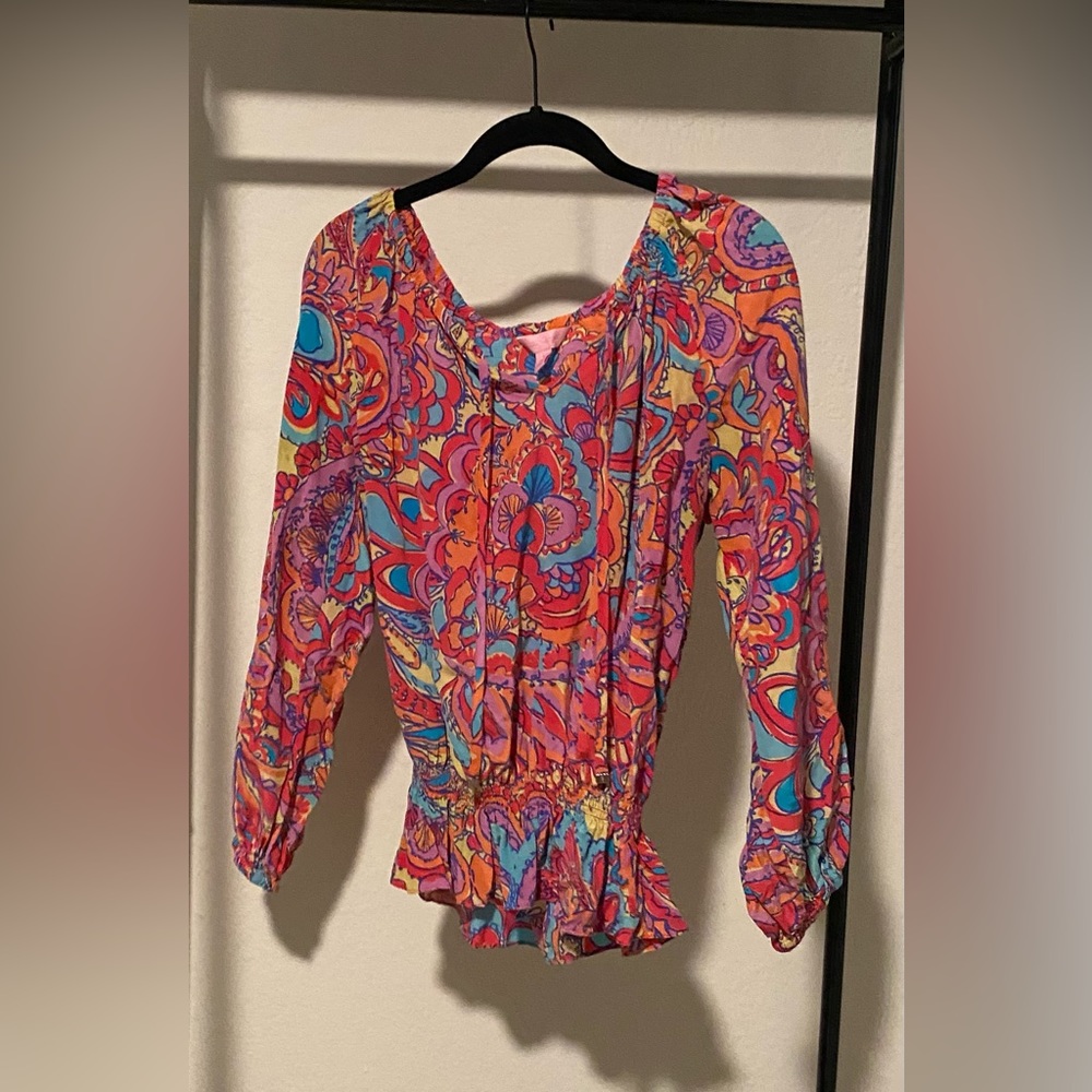 Lilly Pulitzer top, sz small